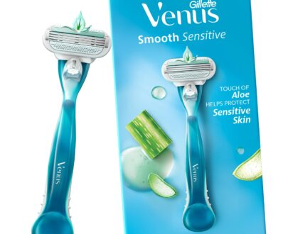 Gillette Venus Smooth Hair Removal Razor with Aloe Vera