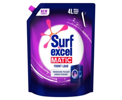 Surf Excel Matic Front Load Liquid Detergent -4L Refill Pouch
