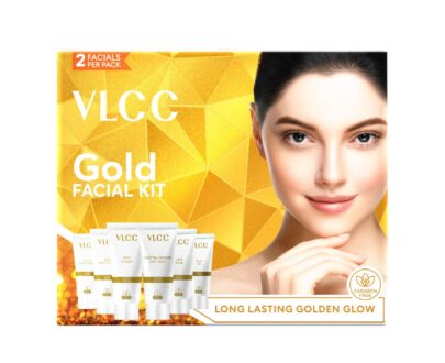 VLCC Gold Facial Kit, Bright & Glowing Skin - 60g